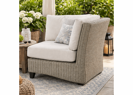 Lane Venture Requisite Wicker Corner Chair