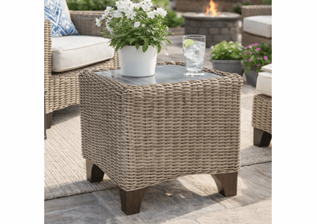 Lane Venture Requisite Wicker End Table