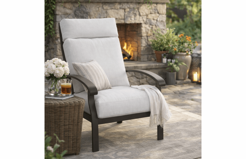 Lane Venture Smith Lake Aluminum Lounge Chair
