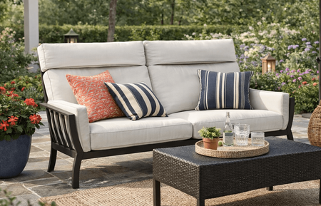 Lane Venture Smith Lake Aluminum Luxe Sofa