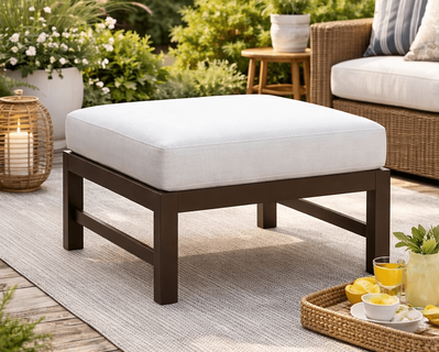 Lane Venture Smith Lake Aluminum Ottoman