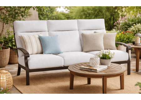 Lane Venture Smith Lake Aluminum Sofa
