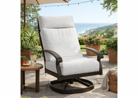 Lane Venture Smith Lake Aluminum Swivel Lounge Chair
