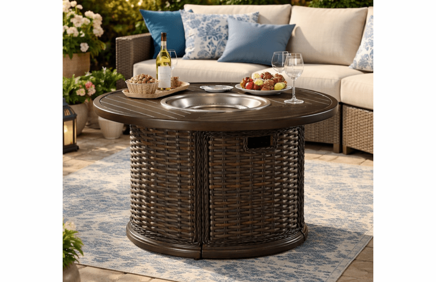 Lane Venture South Hampton 42 Inch Round Firepit