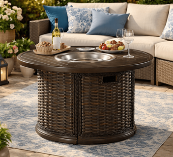 Lane Venture South Hampton 42 Inch Round Firepit