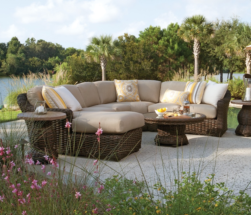 Lane Venture South Hampton Sectional Armless Chair