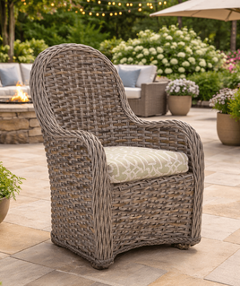 Lane Venture South Hampton Dining Chair (Shown In Sandalwood)