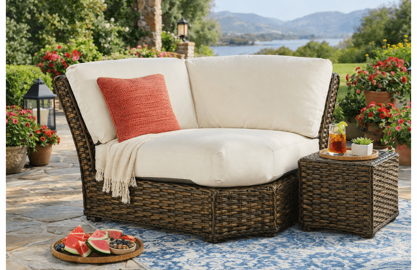 Lane Venture South Hampton Large Corner Sectional Chair