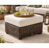 Lane Venture South Hampton Ottoman Sandalwood  finish only