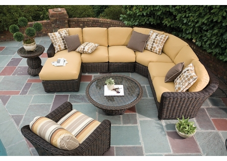 Lane Venture South Hampton Sectional Collection