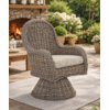 Lane Venture South Hampton Swivel Dining Chair (Shown In Sandalwood)