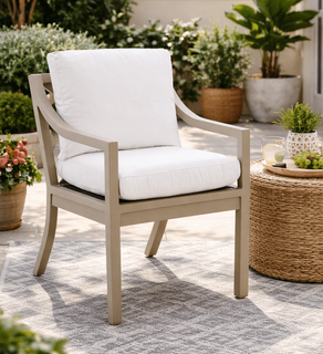 Lane Venture Susanna Aluminum Dining Arm Chair