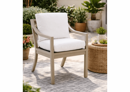 Lane Venture Susanna Aluminum Dining Arm Chair