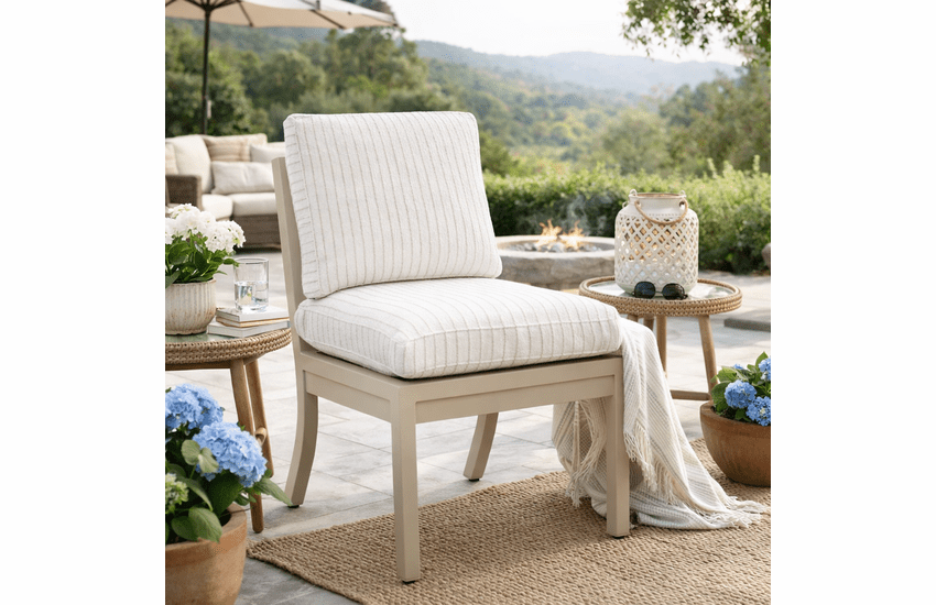 Lane Venture Susanna Aluminum Dining Side Chair