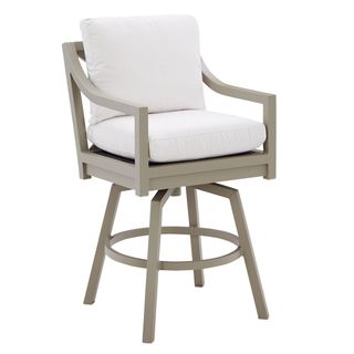 Lane Venture Susanna Aluminum Swivel Bar Stool