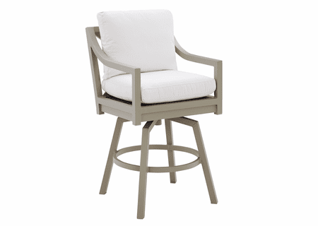Lane Venture Susanna Aluminum Swivel Bar Stool