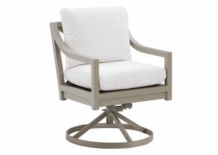 Lane Venture Susanna Aluminum Swivel Dining Chair