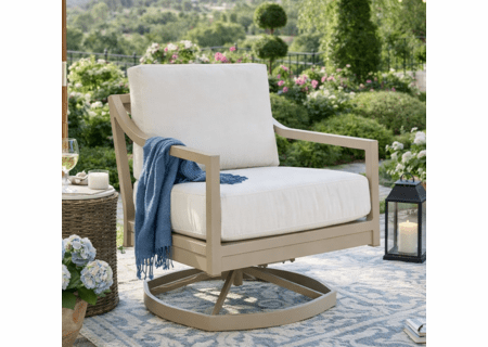Lane Venture Susanna Aluminum Swivel Rocker