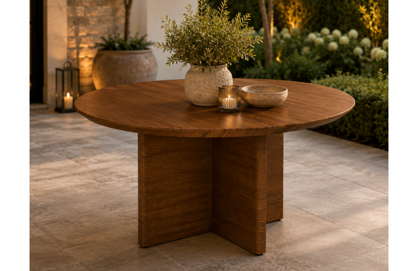 Lane Venture Tamandayu 54 Inch Round Dining Table