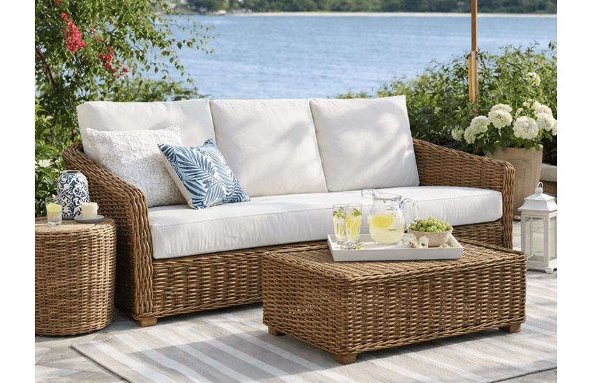 Lane Venture Tamandayu Bench Cushion Sofa