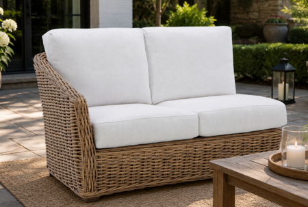 Lane Venture Tamandayu Left Facing Sectional Loveseat