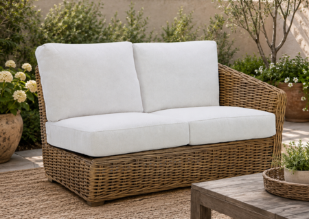 Lane Venture Tamandayu Right Facing Sectional Loveseat