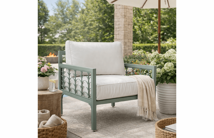 Lane Venture Tracery Aluminum Lounge Chair