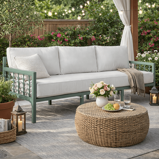 Lane Venture Tracery Aluminum Sofa