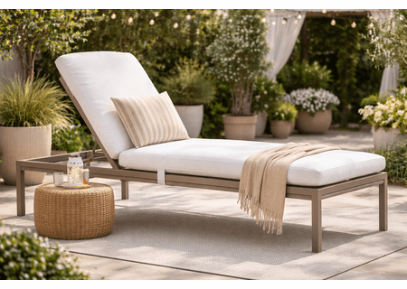 Lane Venture Willow Aluminum Adjustable Chaise Lounge