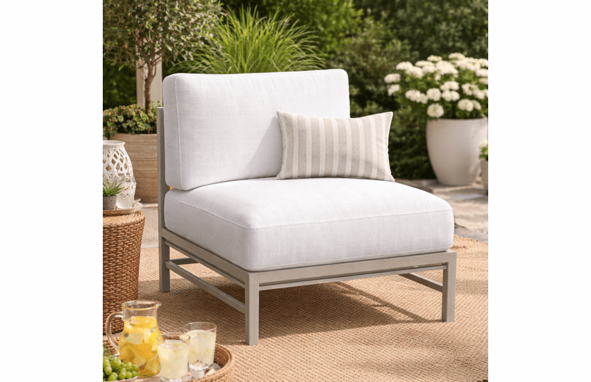 Lane Venture Willow Aluminum Armless Chair
