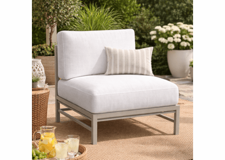 Lane Venture Willow Aluminum Armless Chair