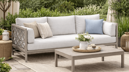 Lane Venture Willow Aluminum Garden Sofa