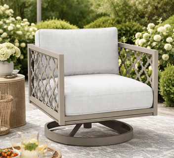Lane Venture Willow Aluminum Garden Swivel Rocker