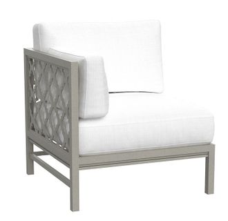 Lane Venture Willow Aluminum Left Facing Arm Chair