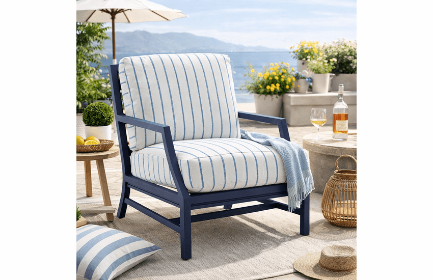 Lane Venture Willow Aluminum Modern Low Back Lounge Chair