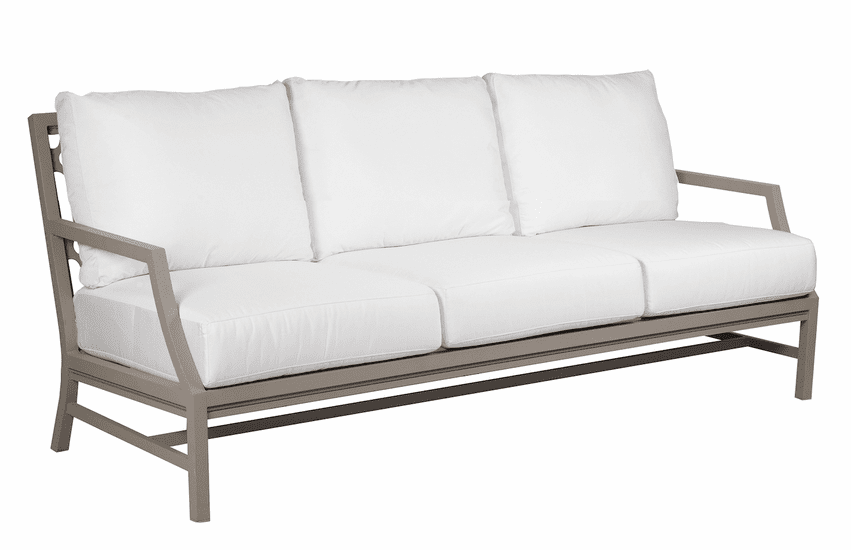 Lane Venture Willow Aluminum Modern Low Back Sofa