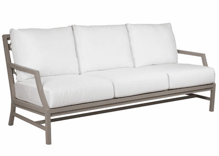 Lane Venture Willow Aluminum Modern Low Back Sofa