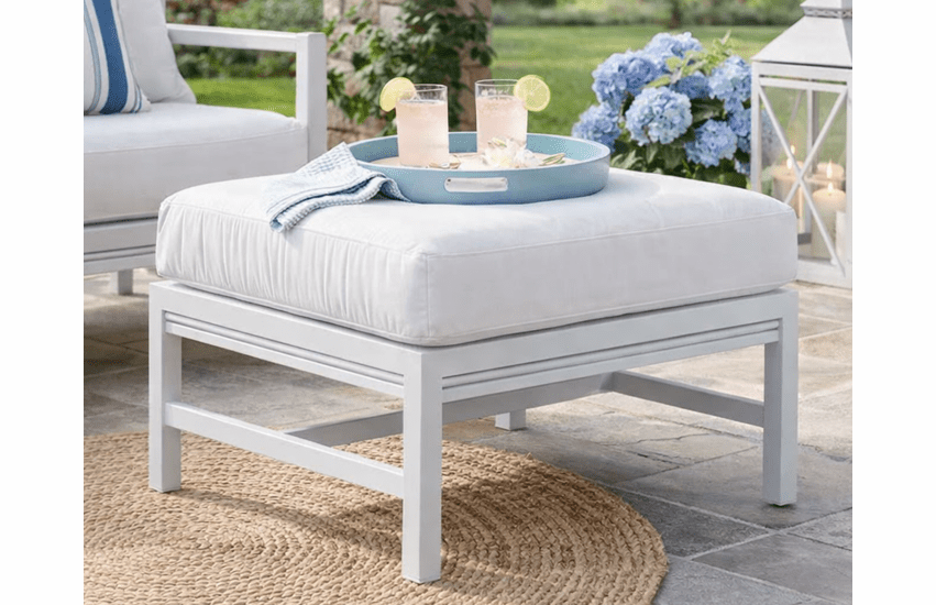 Lane Venture Willow Aluminum Ottoman