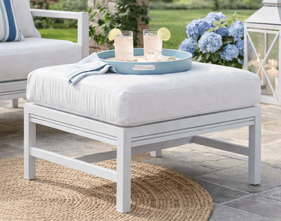 Lane Venture Willow Aluminum Ottoman