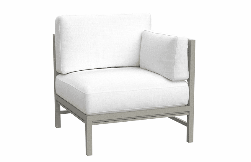 Lane Venture Willow Aluminum Right Facing Arm Chair