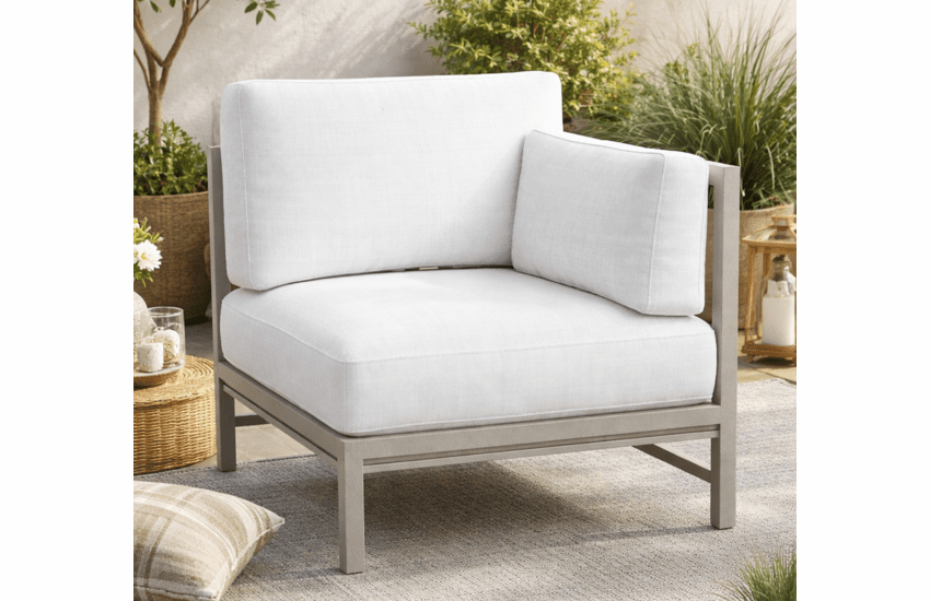 Lane Venture Willow Aluminum Right Facing Arm Chair