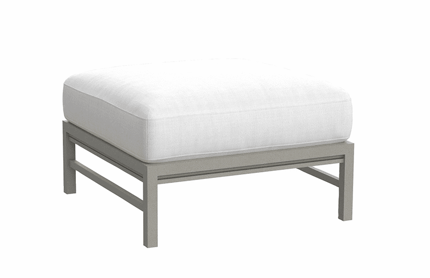 Lane Venture Willow Aluminum Sectional Ottoman