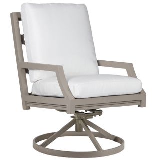 Lane Venture Willow Aluminum Swivel Dining Chair