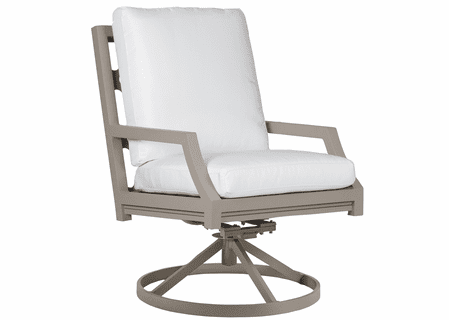 Lane Venture Willow Aluminum Swivel Dining Chair