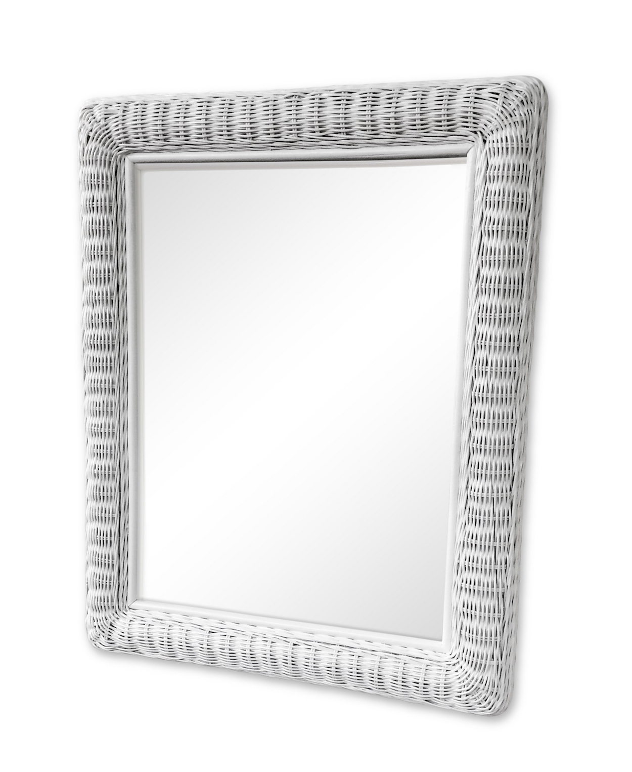 Large Rectangular Wicker Mirror Wicker Paradise