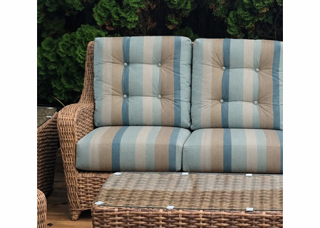 Lloyd Flanders Cape Town Loveseat Replacement Cushions