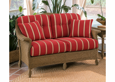 Lloyd Flanders Embassy Loveseat Replacement Cushions (4 Cushions)