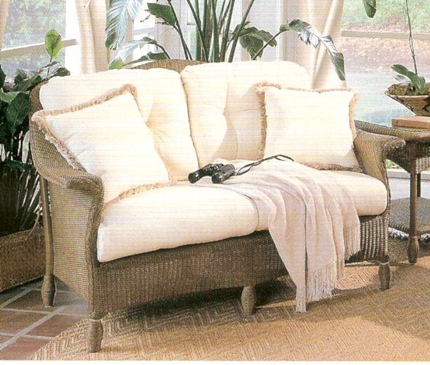 Lloyd Flanders Embassy Loveseat Replacement Cushions