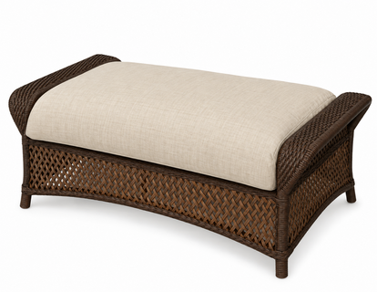Lloyd Flanders Grand Traverse Large Ottoman Replacement Cushion