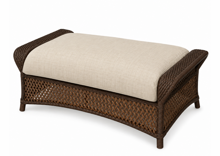 Lloyd Flanders Grand Traverse Large Ottoman Replacement Cushion